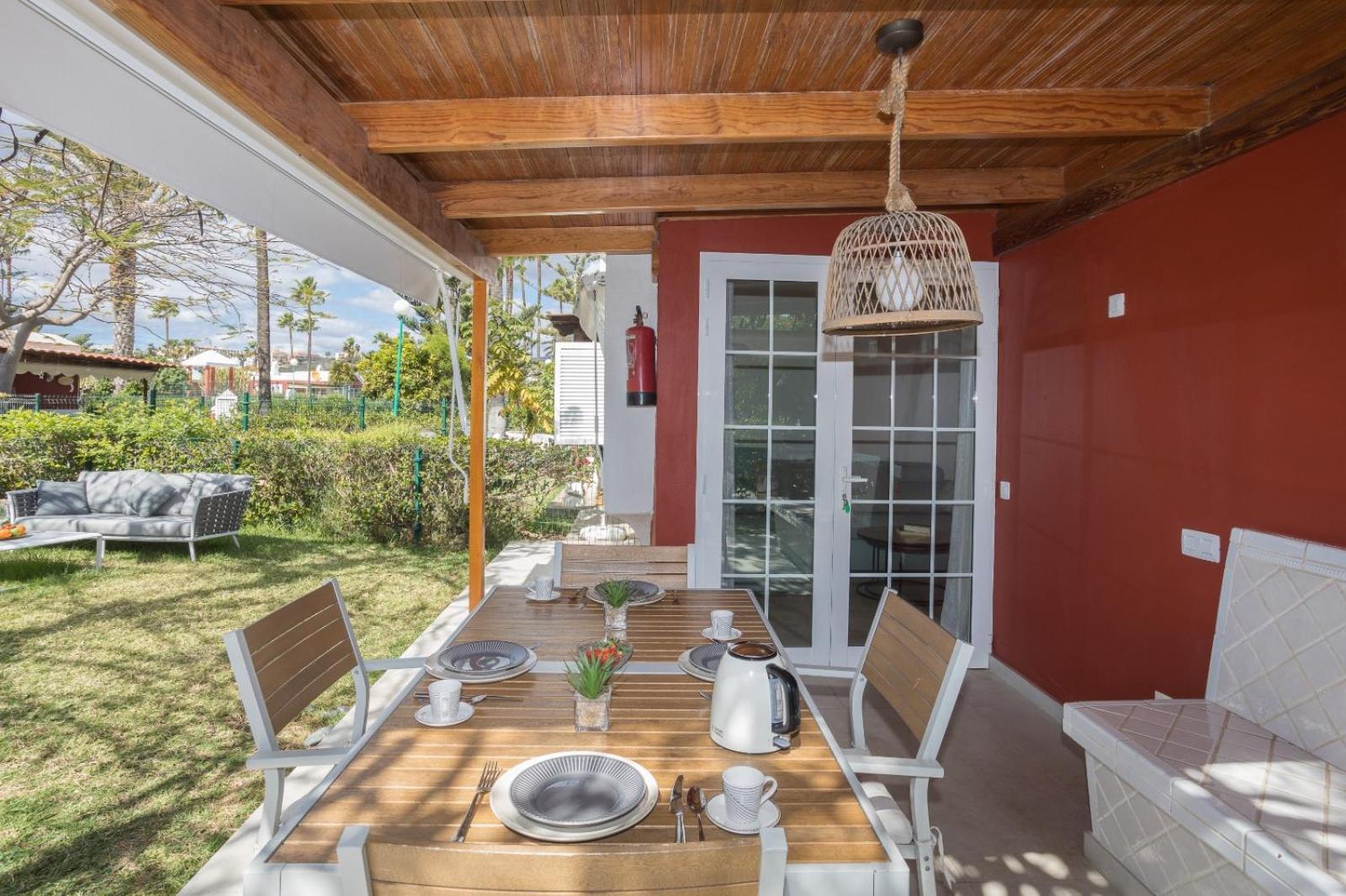Lightbooking Tunos 73 Maspalomas Gran Jardin Y Barbacoa Zewnętrze zdjęcie